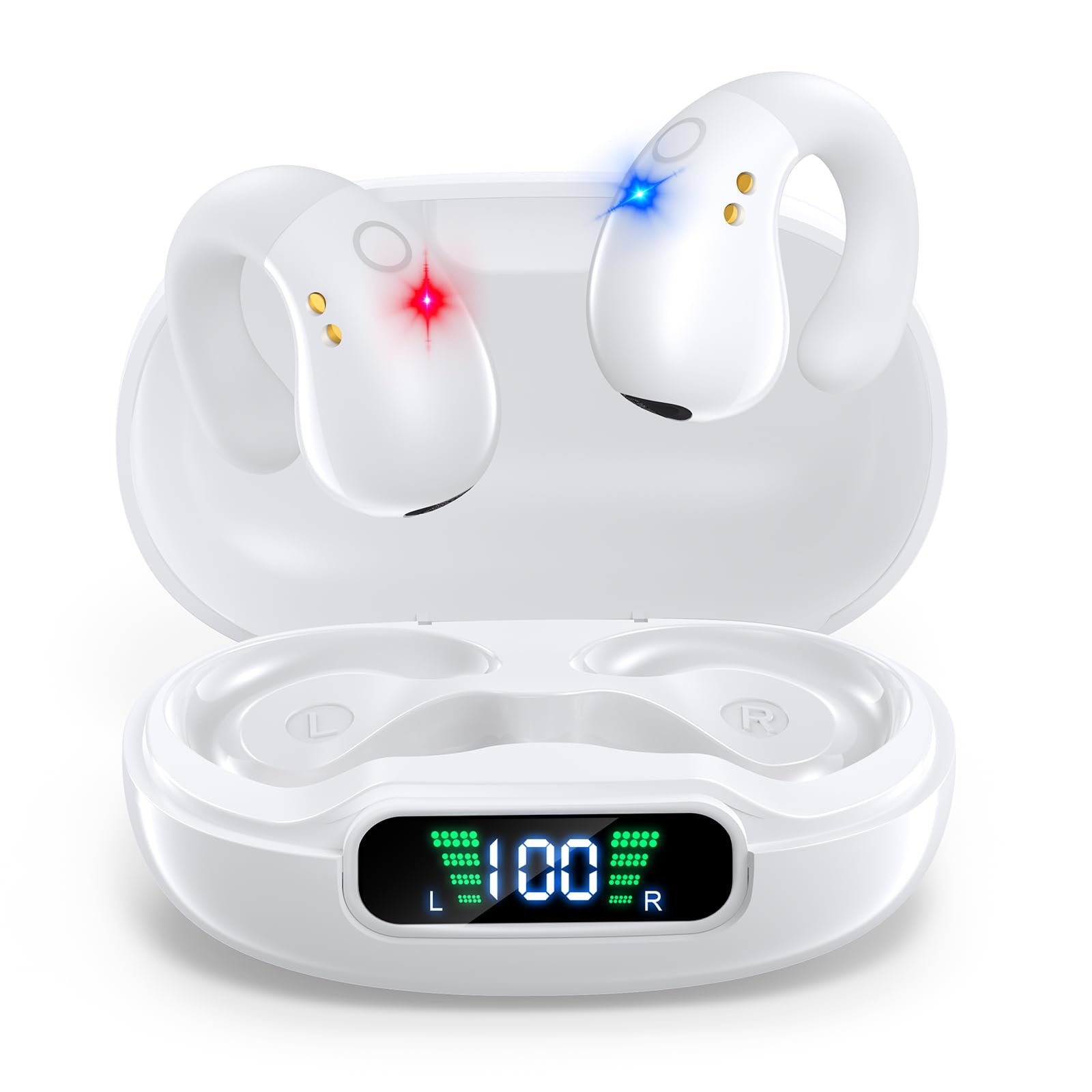 【耳を塞がない新自由】アクセ感覚で一日中OK！最新OWSイヤホン 驚きの高音質 Amazon.co.jp: 【新時流 イヤホン bluetooth】イヤーカフイヤホン OWS
